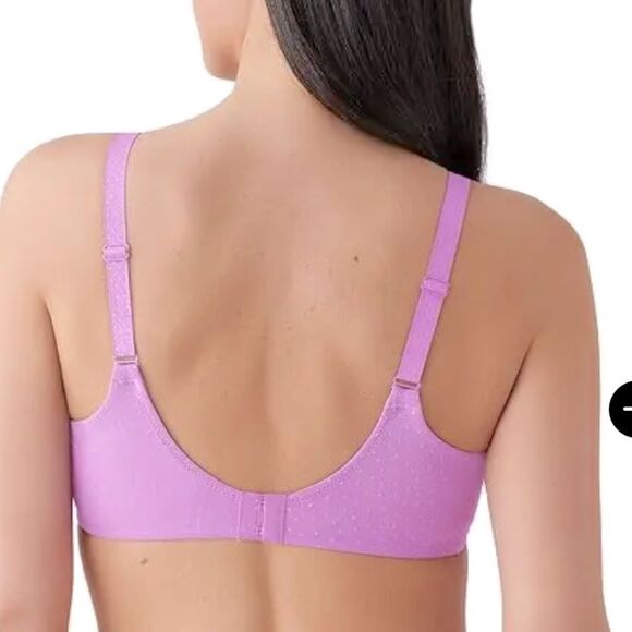 Wacoal Back Appeal Underwire Bra Lavender 38C - Picture 2 of 8